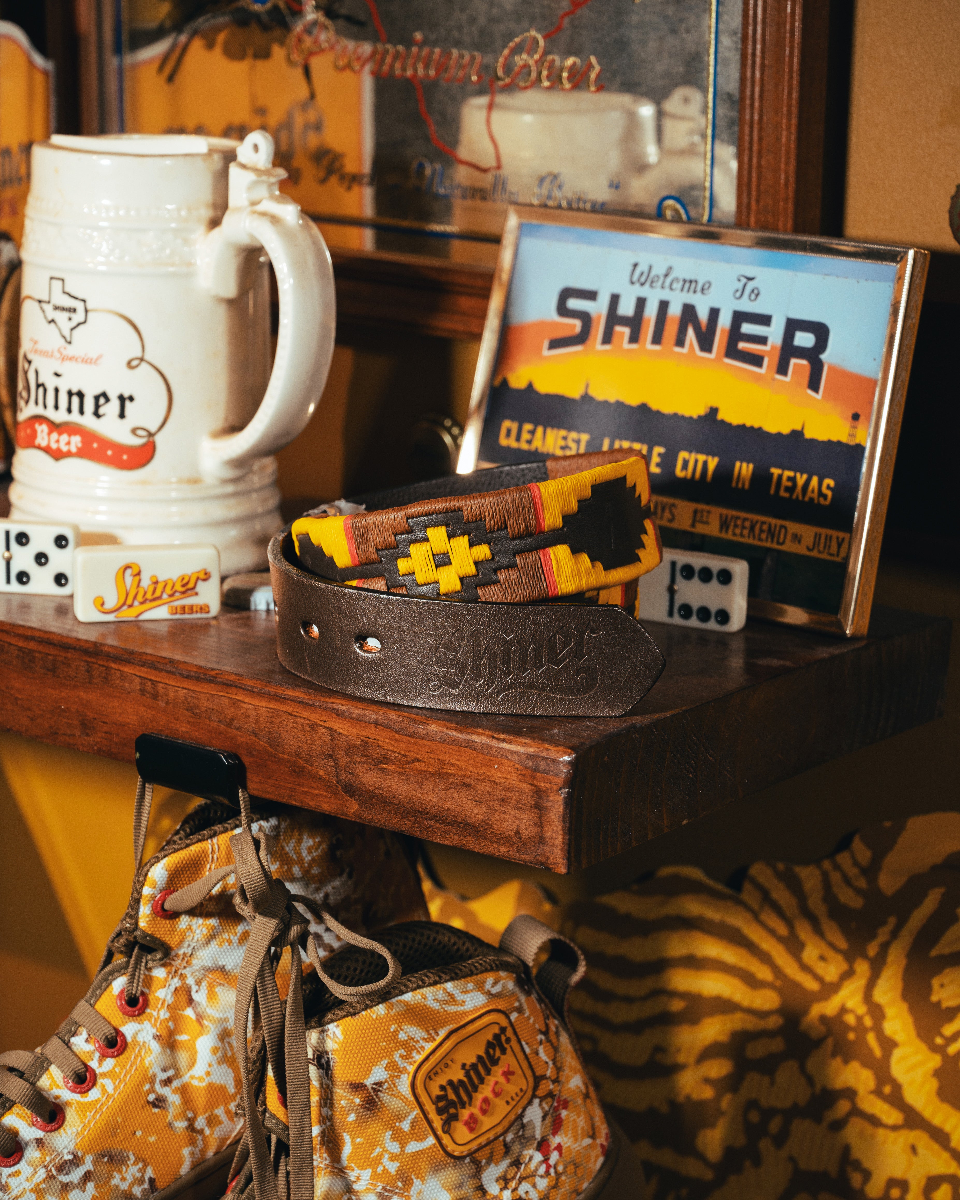 THE SHINER BY ZILKER BELTS | Shiner Merch Store